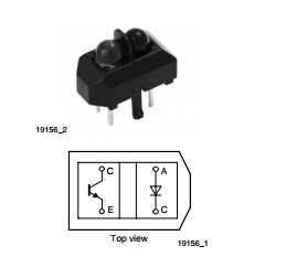高可靠性反射式光電傳感器 TCRT5000與TCRT5000L產品介紹